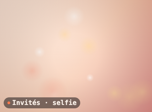 Selfie invités